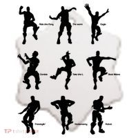 Victory Royale Gamer Dance Moves Ceramic Ornament thumb 2