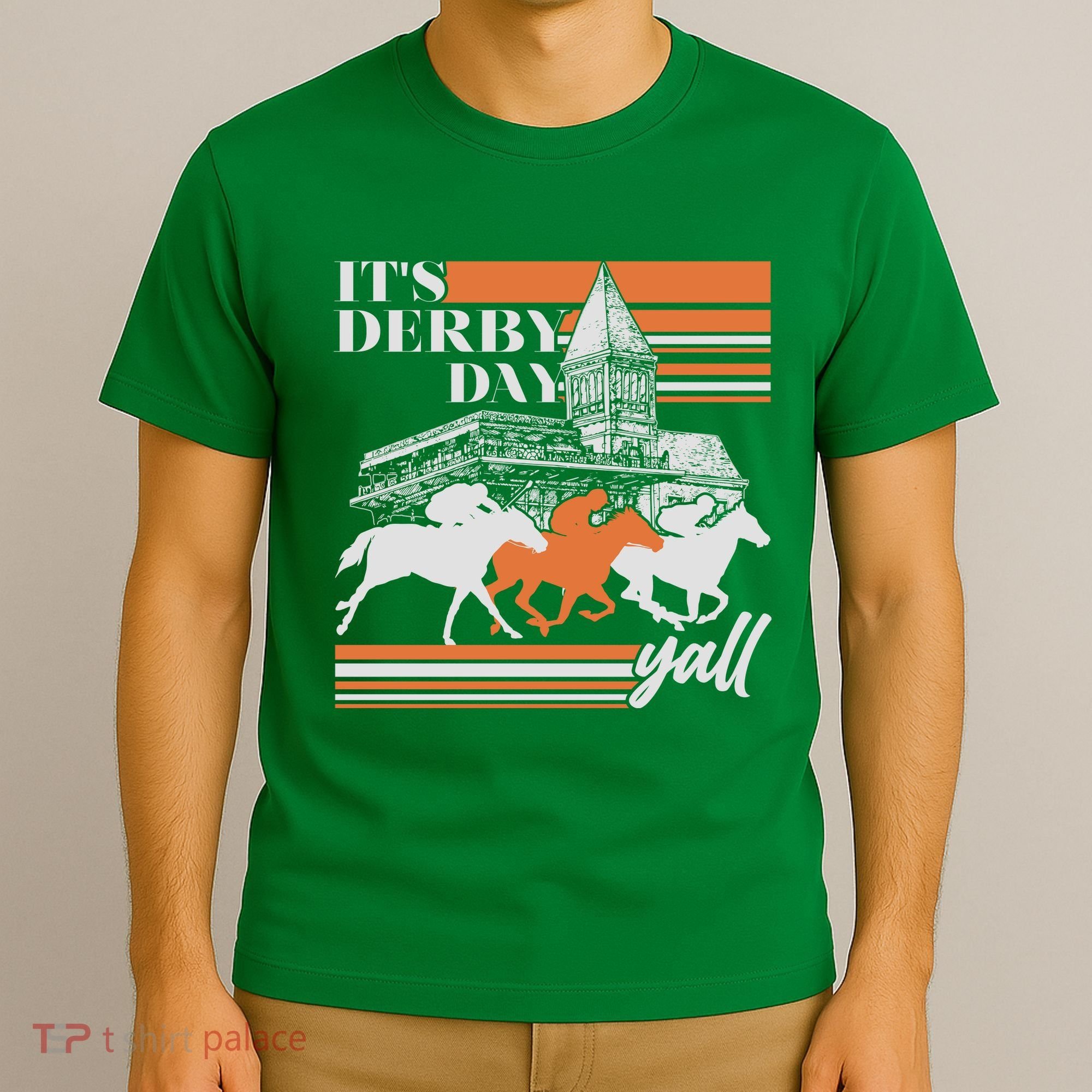 Vintage It's Derby Day Yall Horse Racing T-Shirt