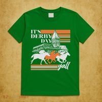 Vintage It's Derby Day Yall Horse Racing T-Shirt thumb 5