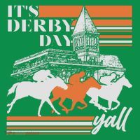 Vintage It's Derby Day Yall Horse Racing T-Shirt thumb 7