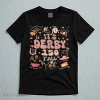 Vintage Its Derby 150 Yall 150th Horse Racing Ky Derby Day T-Shirt thumb 5