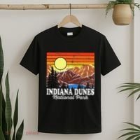 Vintage Indiana Dunes National Park Souvenir T-Shirt thumb 2