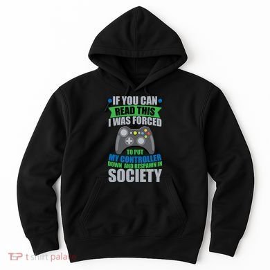 Video Game Respawn In Society Hoodie