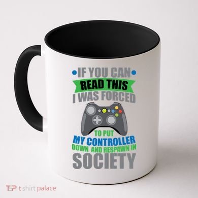Video Game Respawn In Society Coffee Mug