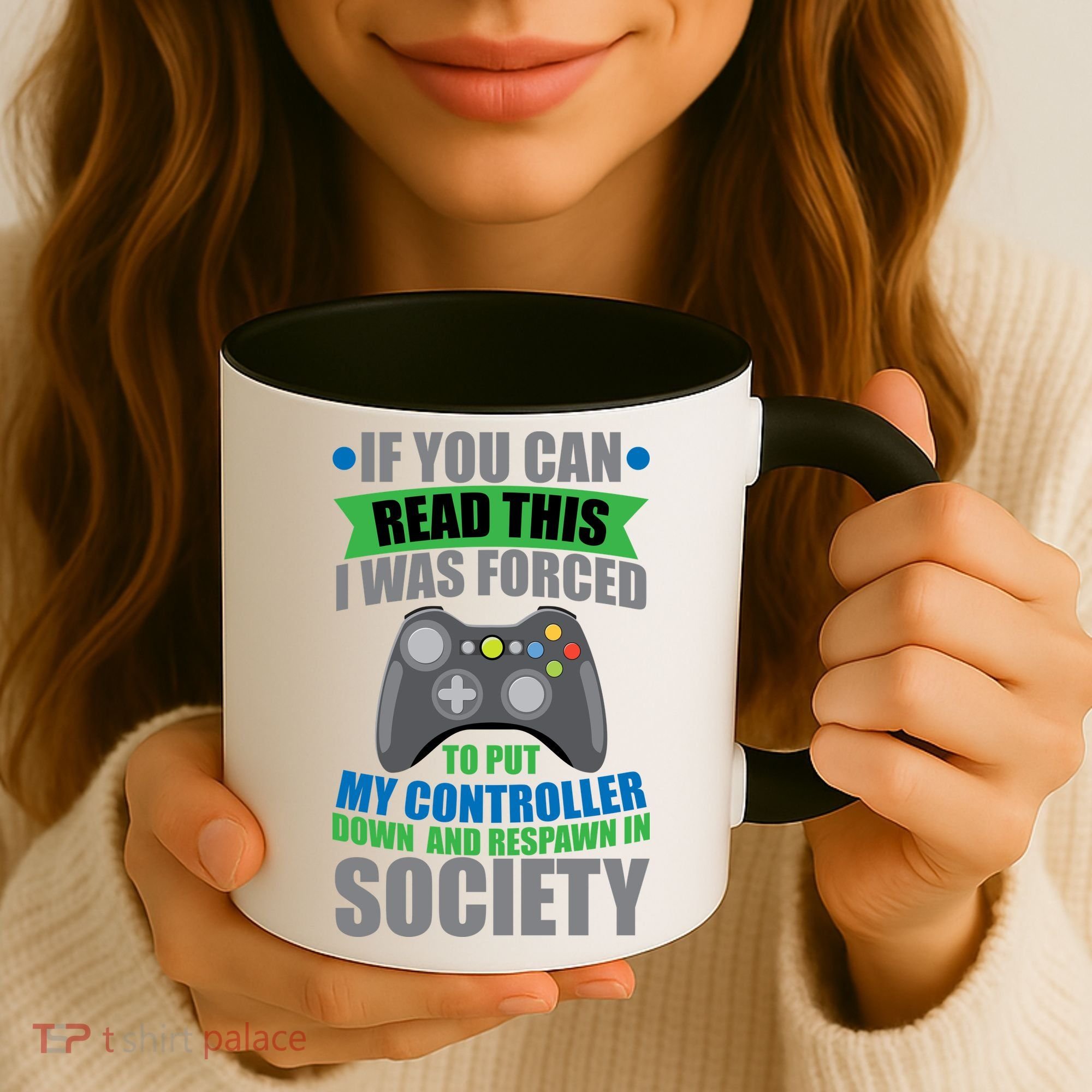 Video Game Respawn In Society Coffee Mug