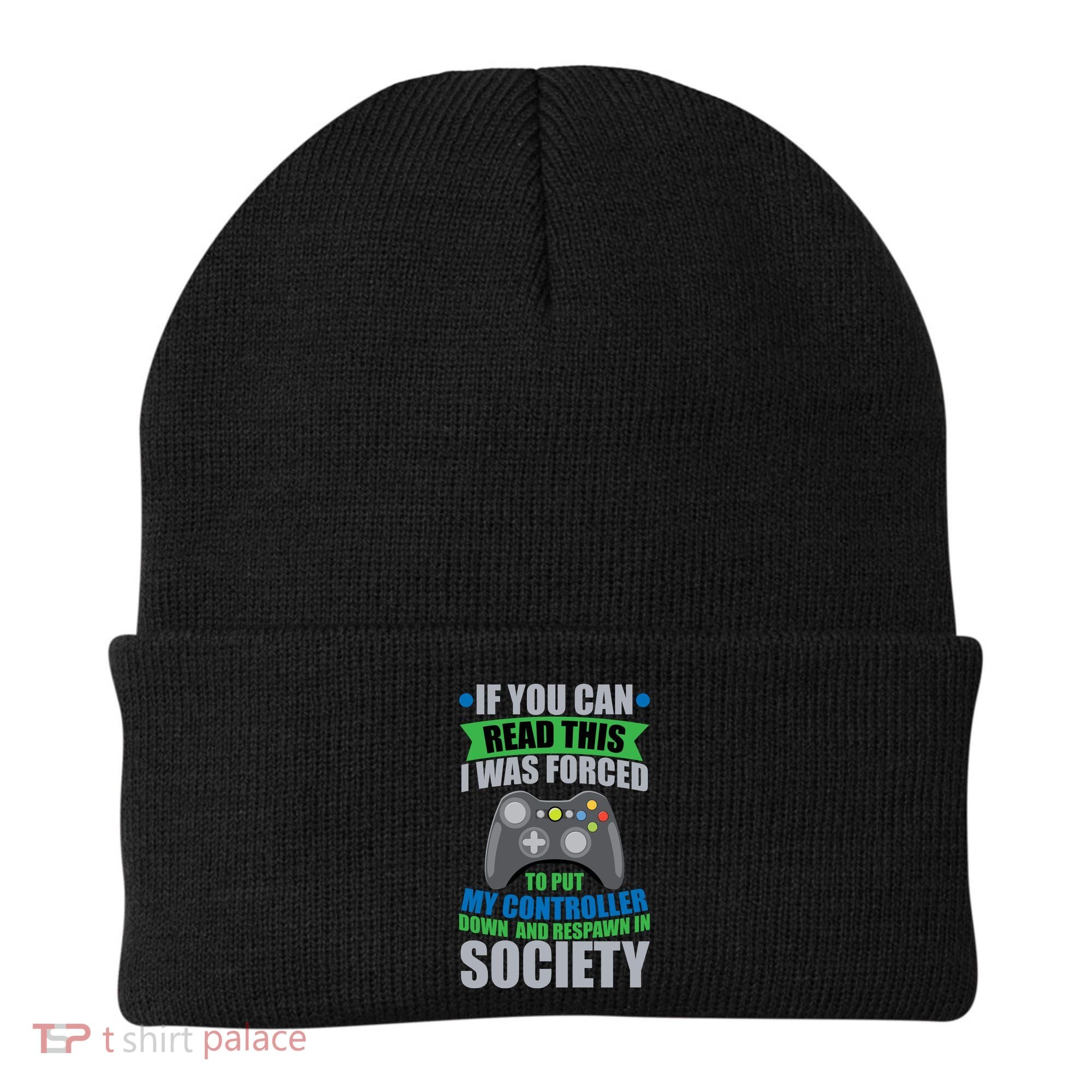 Video Game Respawn In Society Beanie