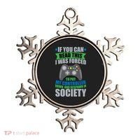Video Game Respawn In Society Ornament thumb 0
