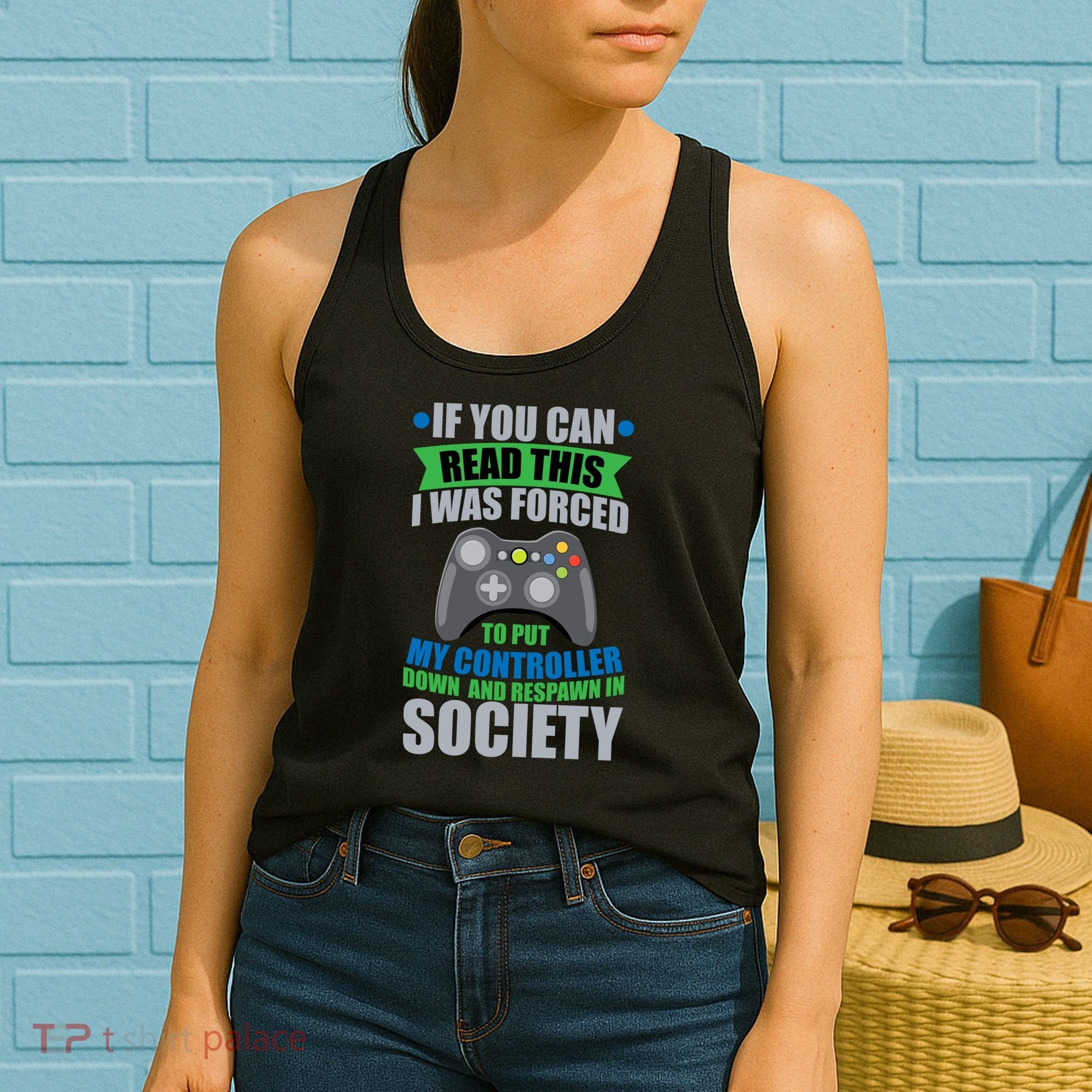 Video Game Respawn In Society Women's Tank Top