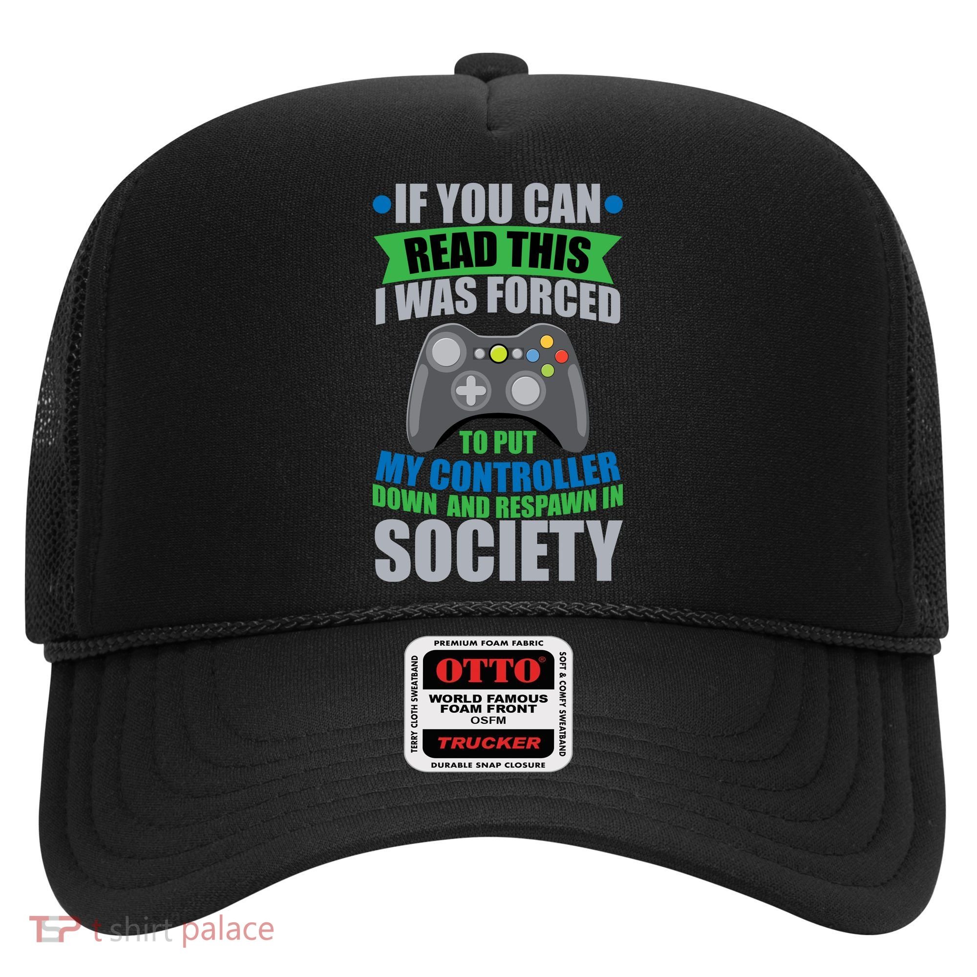 Video Game Respawn In Society Hat