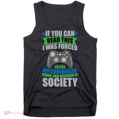 Video Game Respawn In Society Tank Top
