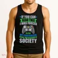 Video Game Respawn In Society Tank Top thumb 3