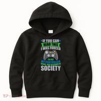 Video Game Respawn In Society Kids Hoodie thumb 0