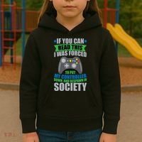 Video Game Respawn In Society Kids Hoodie thumb 3