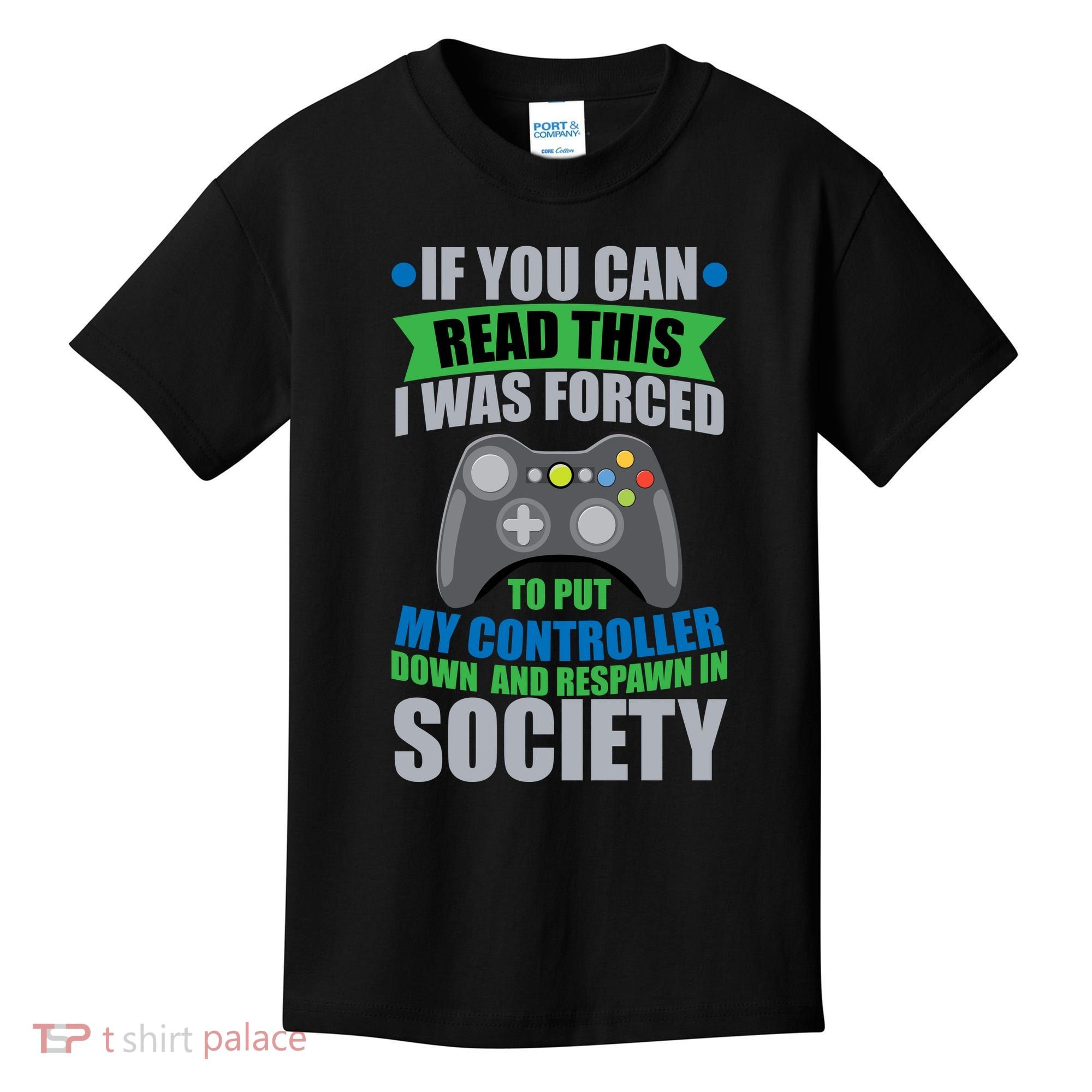 Video Game Respawn In Society Kids T-Shirt