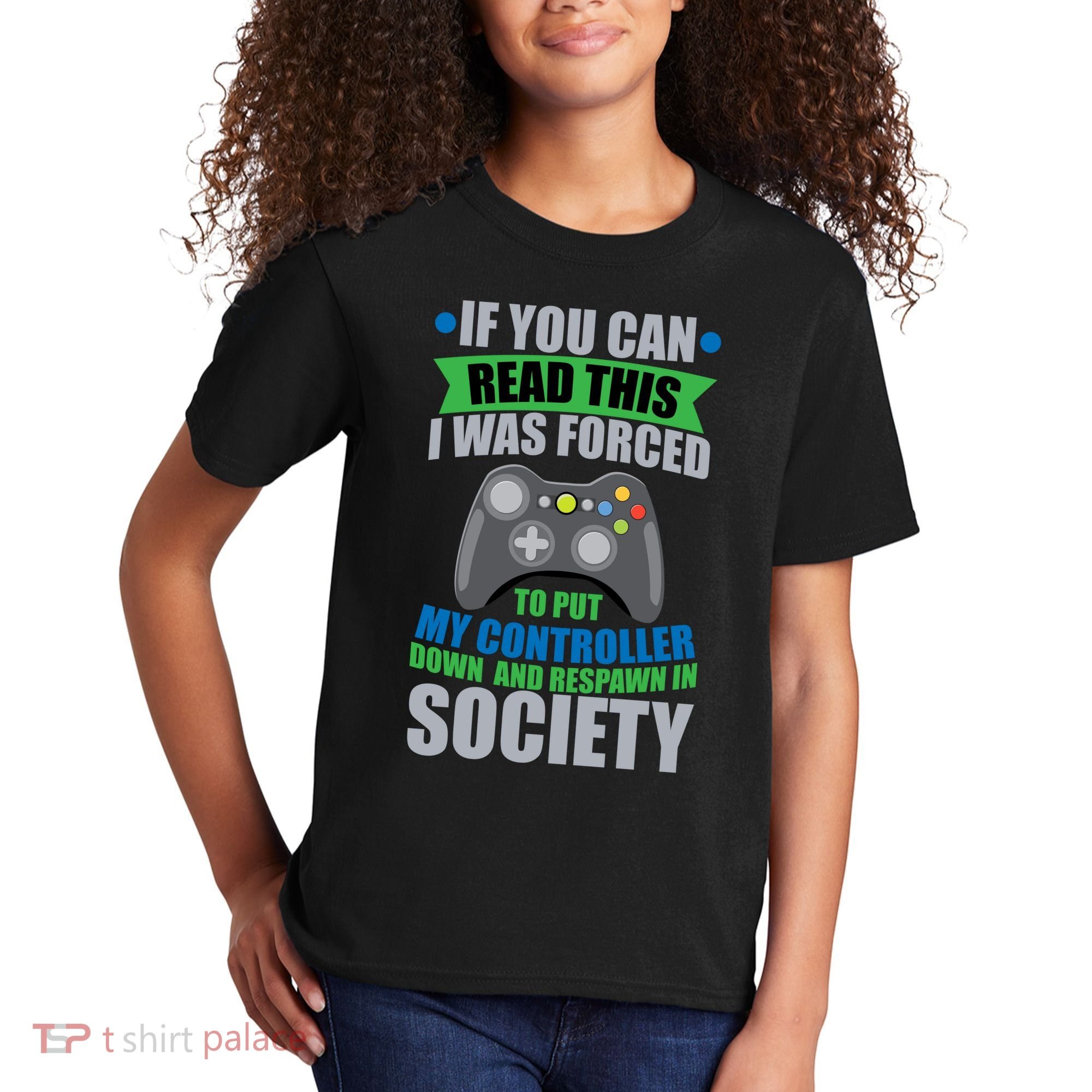 Video Game Respawn In Society Kids T-Shirt