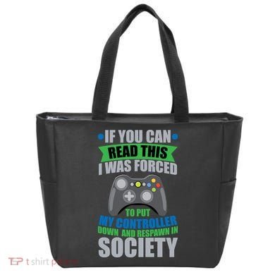 Video Game Respawn In Society Tote Bag