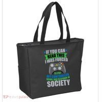 Video Game Respawn In Society Tote Bag thumb 2
