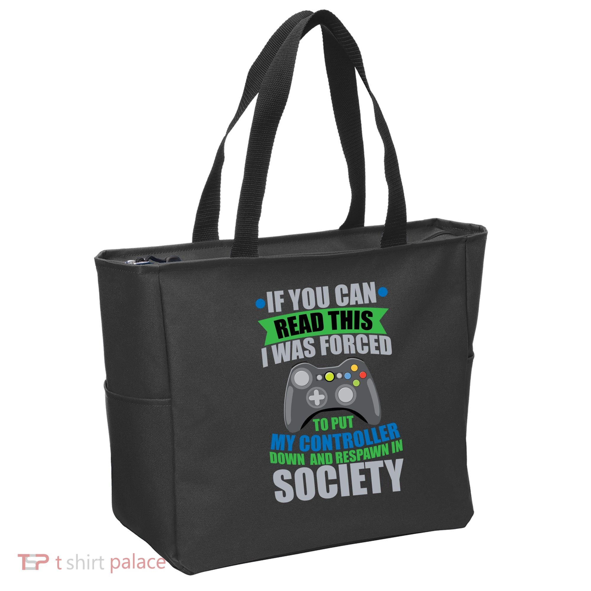 Video Game Respawn In Society Tote Bag