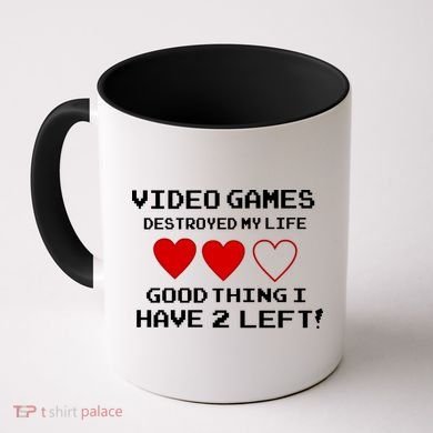 Video Games Destroyed My Life Coffee Mug