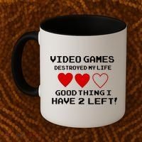 Video Games Destroyed My Life Coffee Mug thumb 2