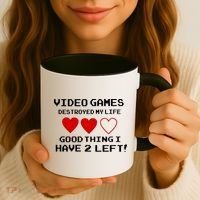 Video Games Destroyed My Life Coffee Mug thumb 3