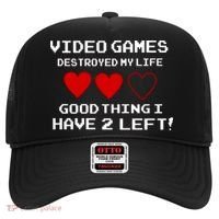 Video Games Destroyed My Life Hat thumb 0
