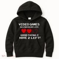 Video Games Destroyed My Life Kids Hoodie thumb 0