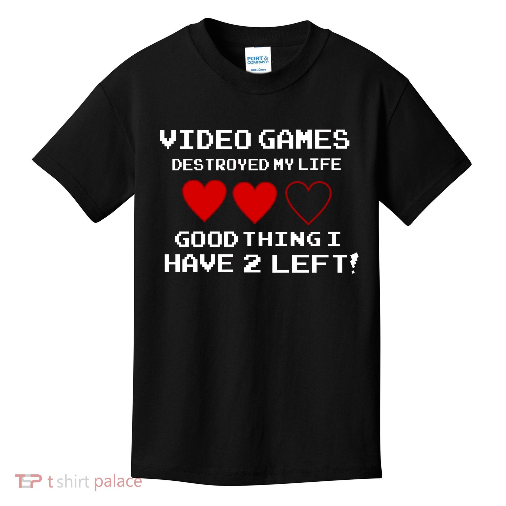 Video Games Destroyed My Life Kids T-Shirt