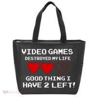 Video Games Destroyed My Life Tote Bag thumb 0