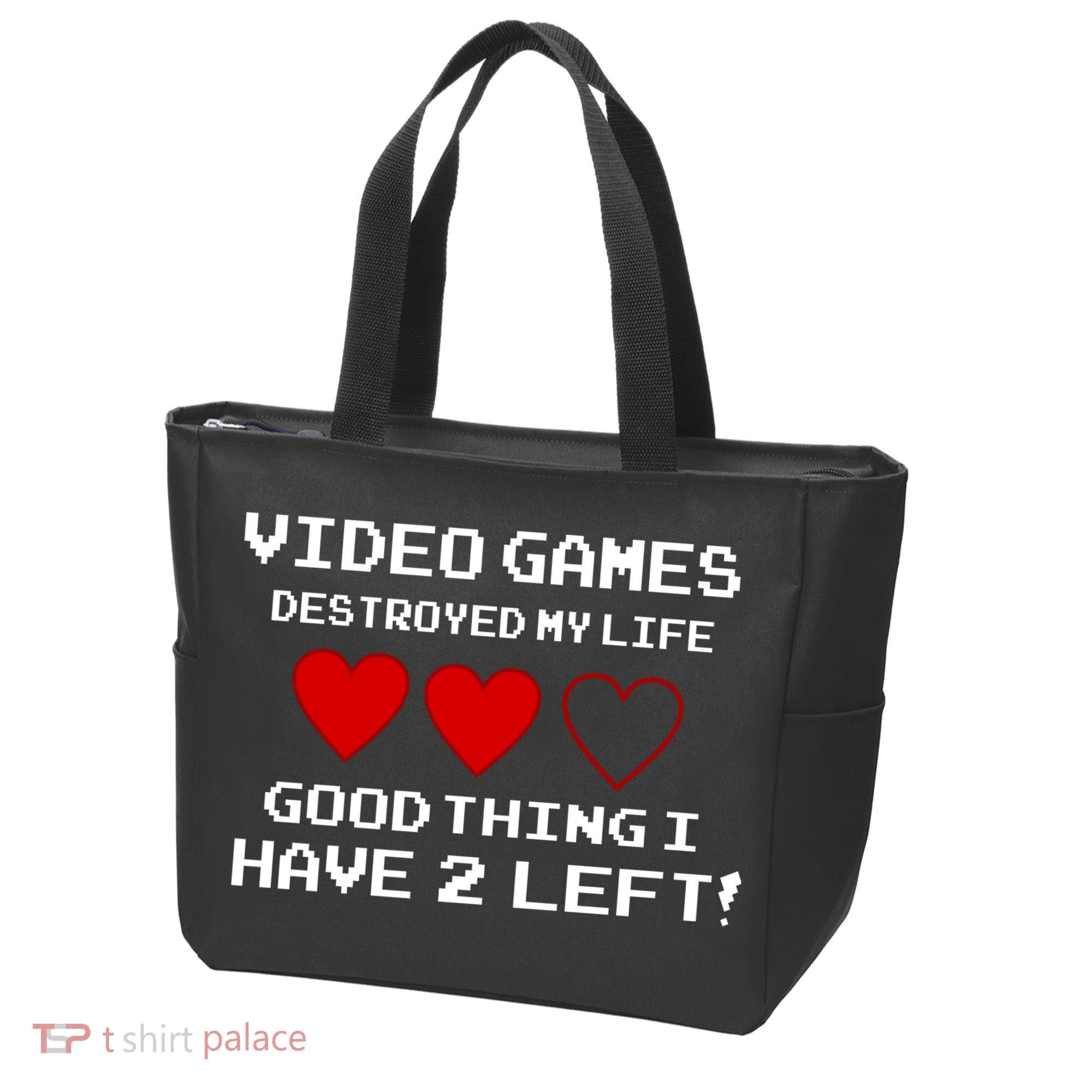 Video Games Destroyed My Life Tote Bag