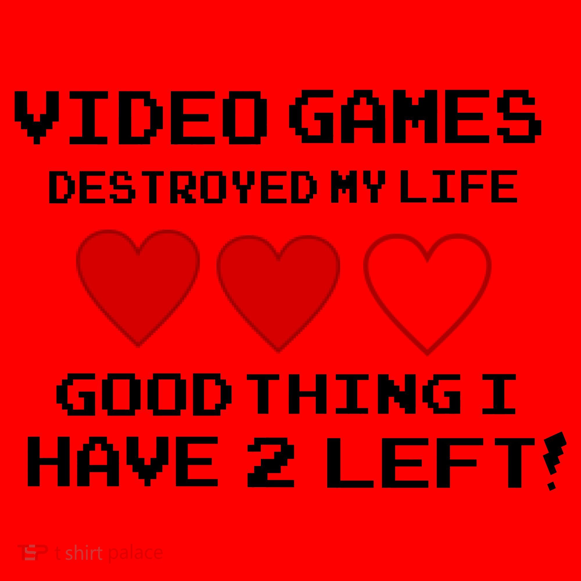 Video Games Destroyed My Life Santa Hat