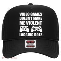 Video Games Doesn't Make Me Violent Lagging Does Hat thumb 0