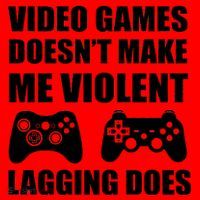 Video Games Doesn't Make Me Violent Lagging Does Santa Hat thumb 1