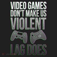 Video Games Doesn't Make Me Violent Lagging Does Gamer Tumbler thumb 3