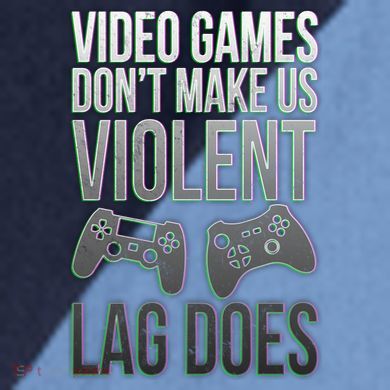 Video Games Doesn't Make Me Violent Lagging Does Gamer Raglan Baseball Sleeve Shirt