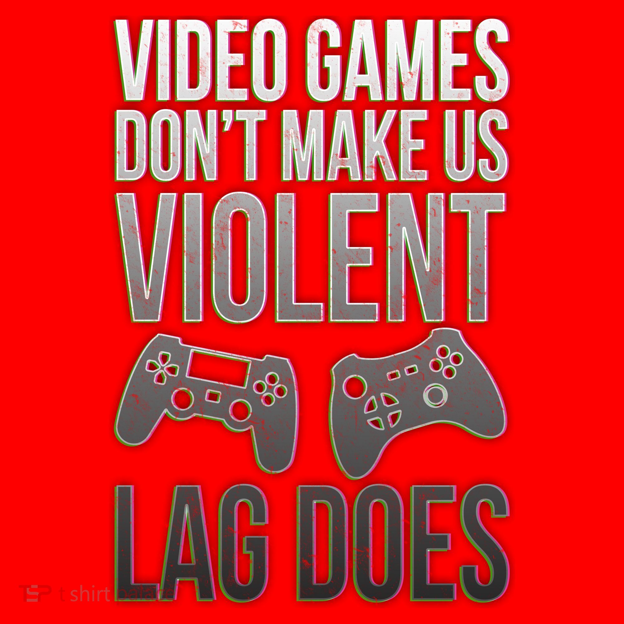 Video Games Doesn't Make Me Violent Lagging Does Gamer Santa Hat