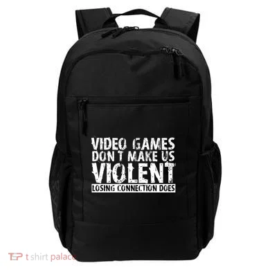 Video Games Don't Makes Us Violent Losing Connection Does Backpack