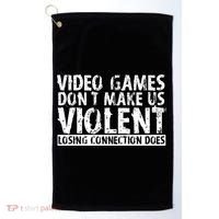 Video Games Don't Makes Us Violent Losing Connection Does Golf Towel thumb 0