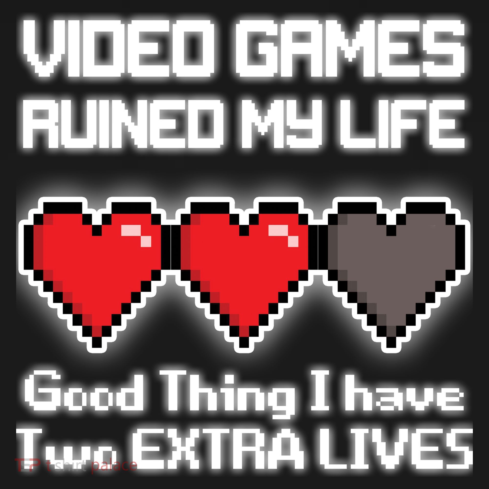 Video Games Ruined My Life Good Thing I Have Two Extra Lives Ornament