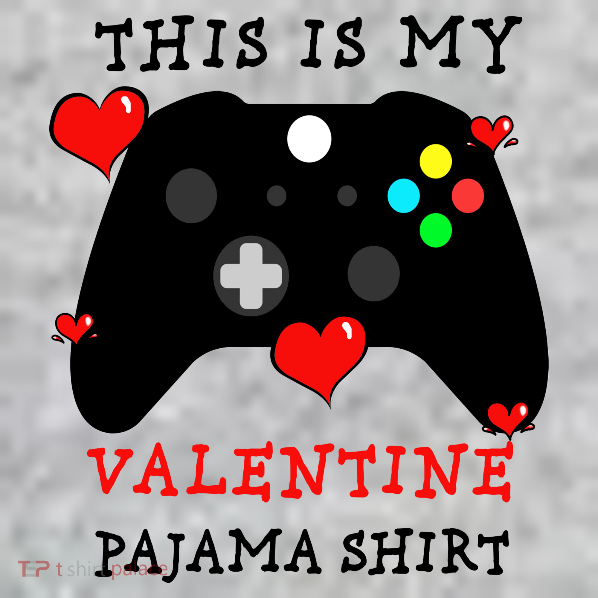 Video Games This Is My Valentine Pajama Sweatshirt