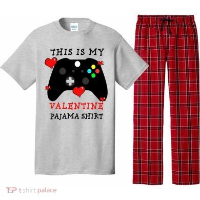 Video Games This Is My Valentine Pajama Pajama Set