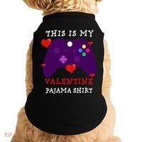 Video Games This Is My Valentine Pajama Doggie Tank thumb 0