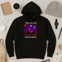 Video Games This Is My Valentine Pajama Hoodie thumb 3