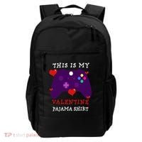 Video Games This Is My Valentine Pajama Backpack thumb 0