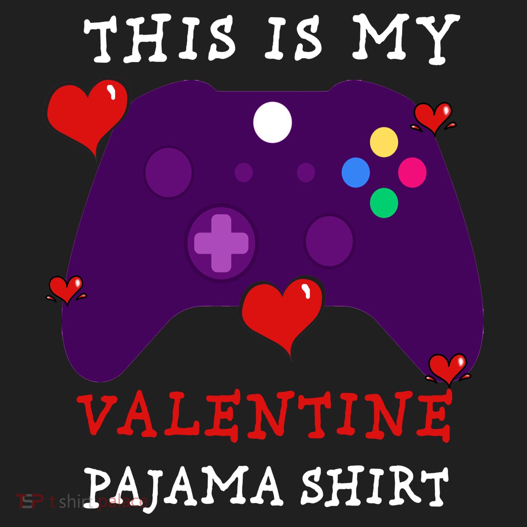 Video Games This Is My Valentine Pajama Hat
