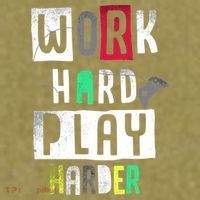 Video Games Work Hard Play Harder Gamer Garment-Dyed Women's Muscle Tee thumb 6