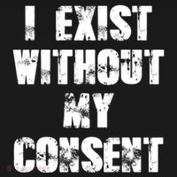 Vintage I Exist Without My Consent Funny Meme Frog T-Shirt thumb 7