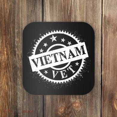 Vietnam Vet Stamp Coaster