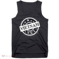 Vietnam Vet Stamp Tank Top thumb 0