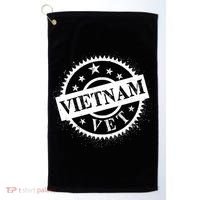 Vietnam Vet Stamp Golf Towel thumb 0